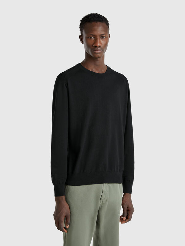 Pullover aus Viskose- und Seidenmischung Herren