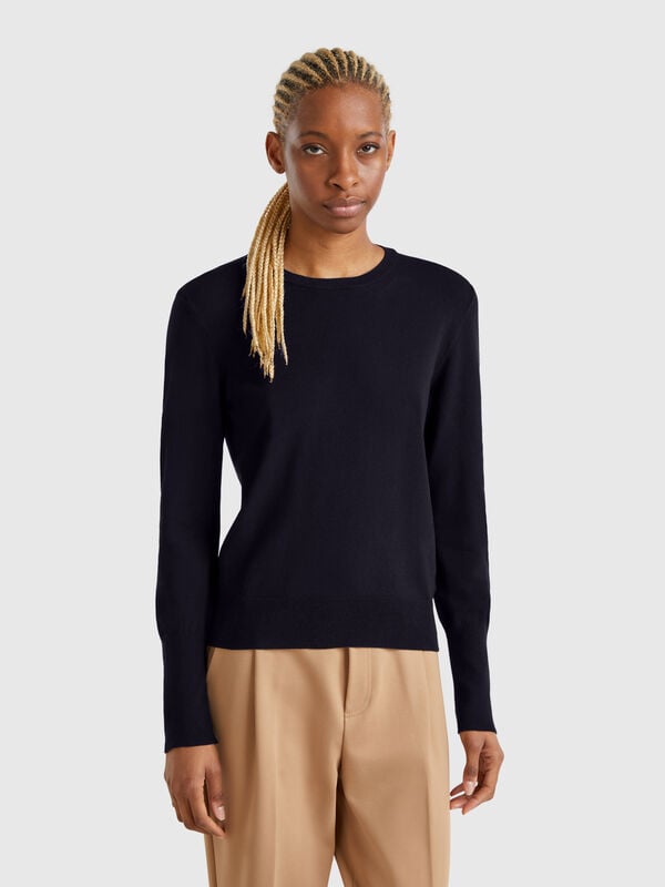 Slim-Fit-Pullover aus Viskosemischung Damen