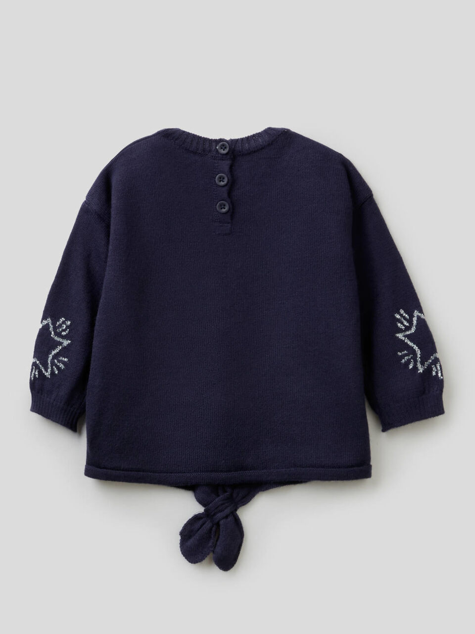 Pullover mit Sternen als Intransienarbeit und Masche image number 2