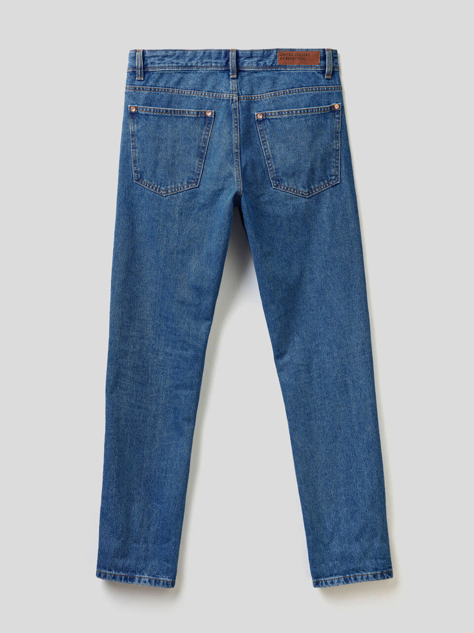 Straight-Leg-Jeans in 100% Baumwolle image number 2