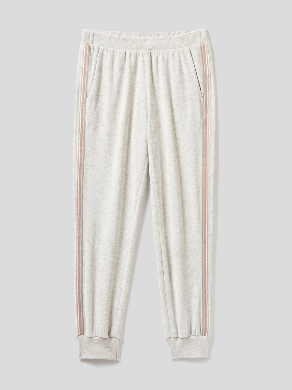 Chenillehose mit seitlichen Bändern image number 1