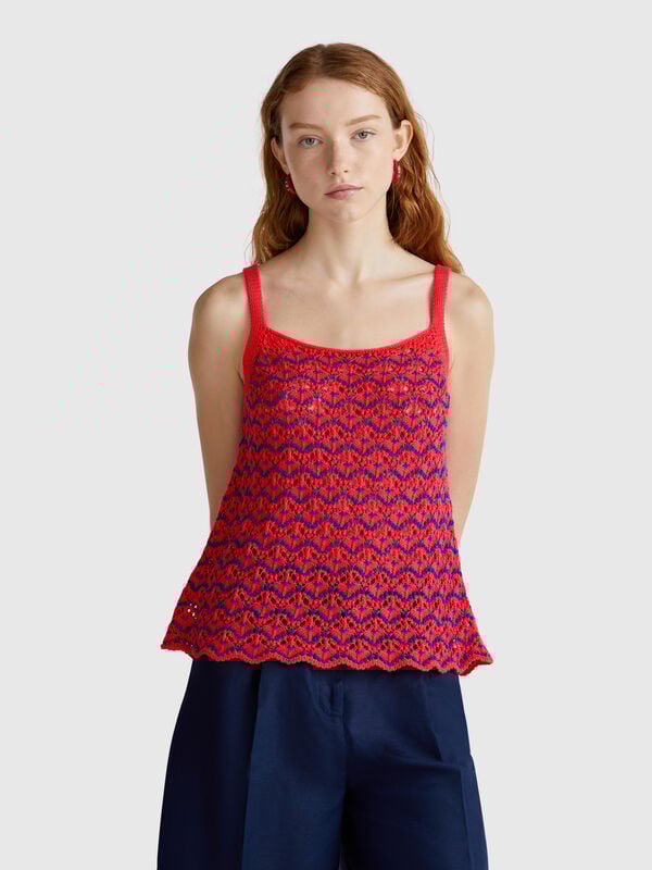 Gehäkeltes Tanktop Damen