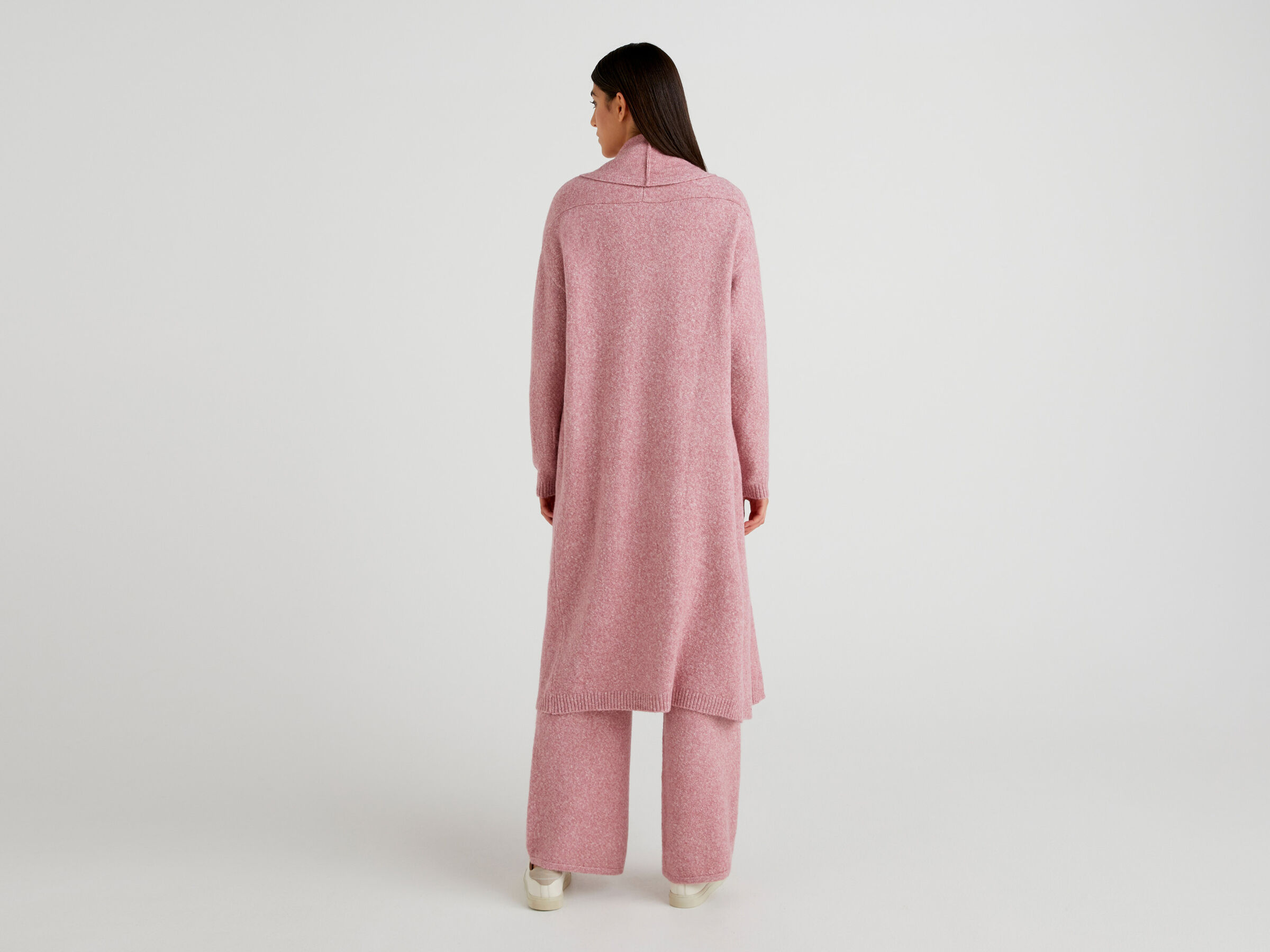 Midi-Strickjacke in einer Bouclé-Wollmischung image number 2
