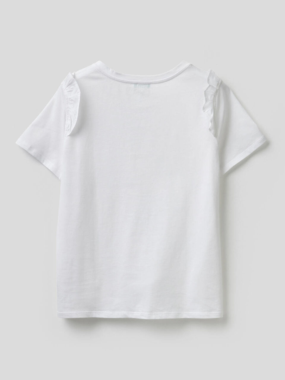 T-Shirt aus 100% Baumwolle mit Rüschen image number 2
