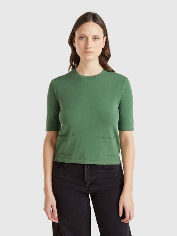 Kurzarmpullover Damen