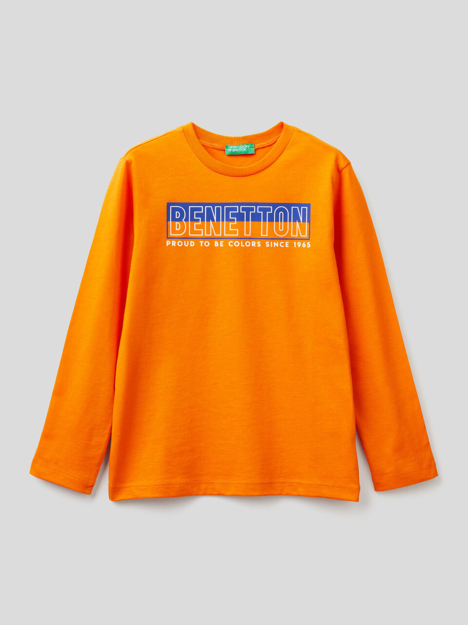 T-Shirt mit langen Ärmeln aus Bio-Baumwolle image number 1