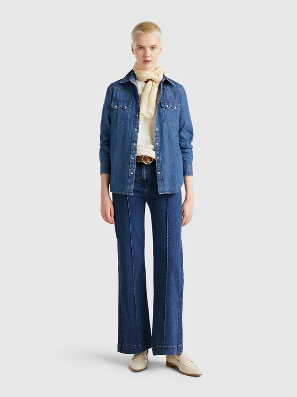 Jenas-Flare-Fit mit hoher Taille Damen