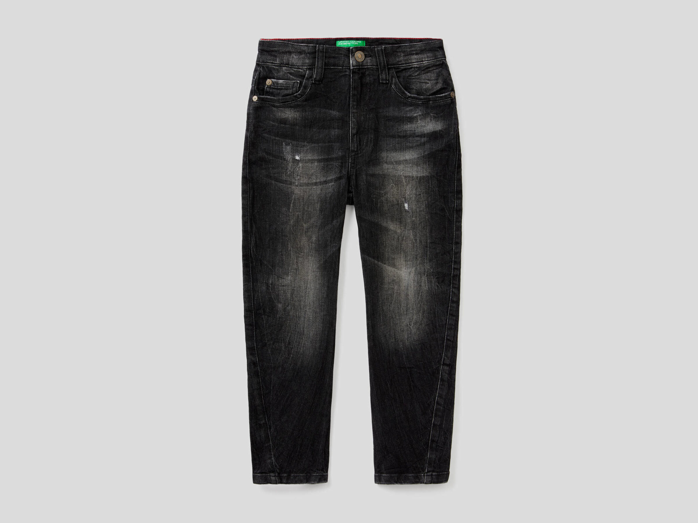 Carrot Fit-Jeans aus stretchiger Baumwolle image number null