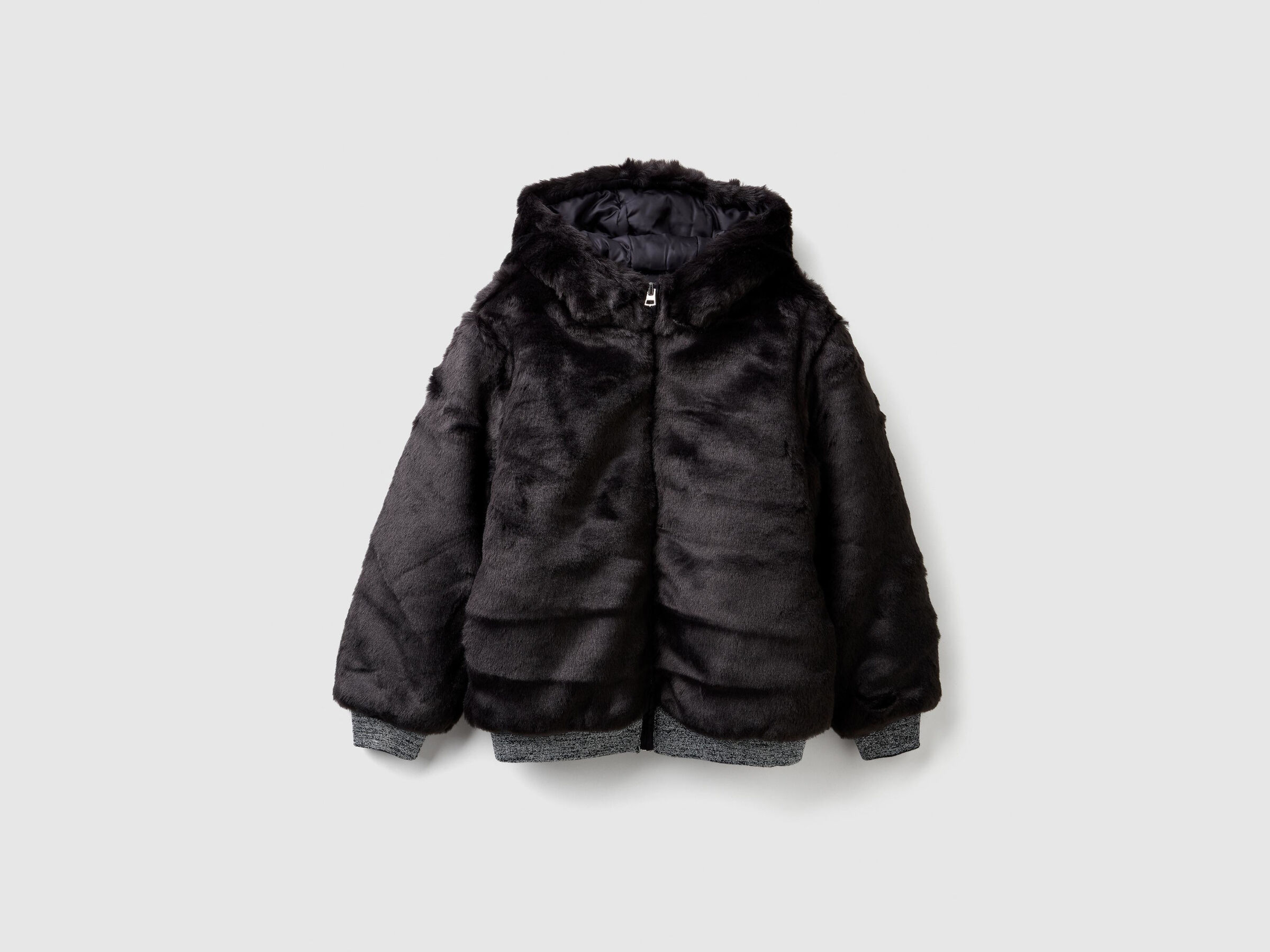 Jacke aus Fellimitat image number null