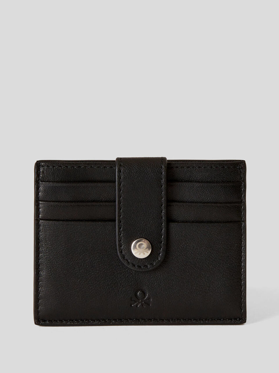 Kompakte Brieftasche aus echtem Leder image number 1