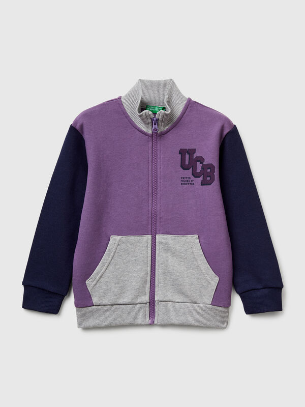 Baumwoll-Sweatshirt mit Logo Jungen