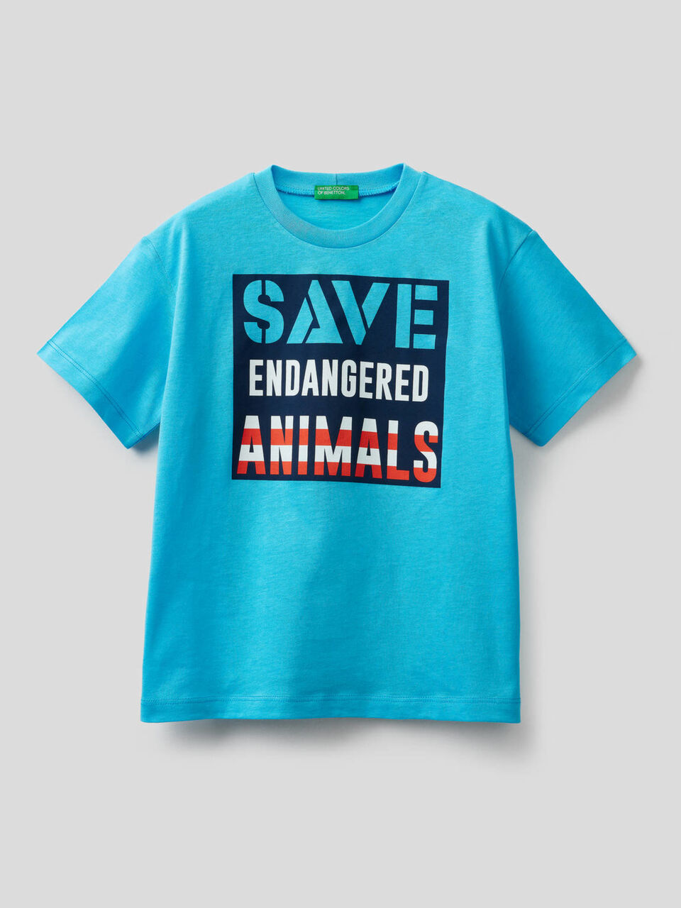 T-Shirt aus reiner Baumwolle mit Print image number 1