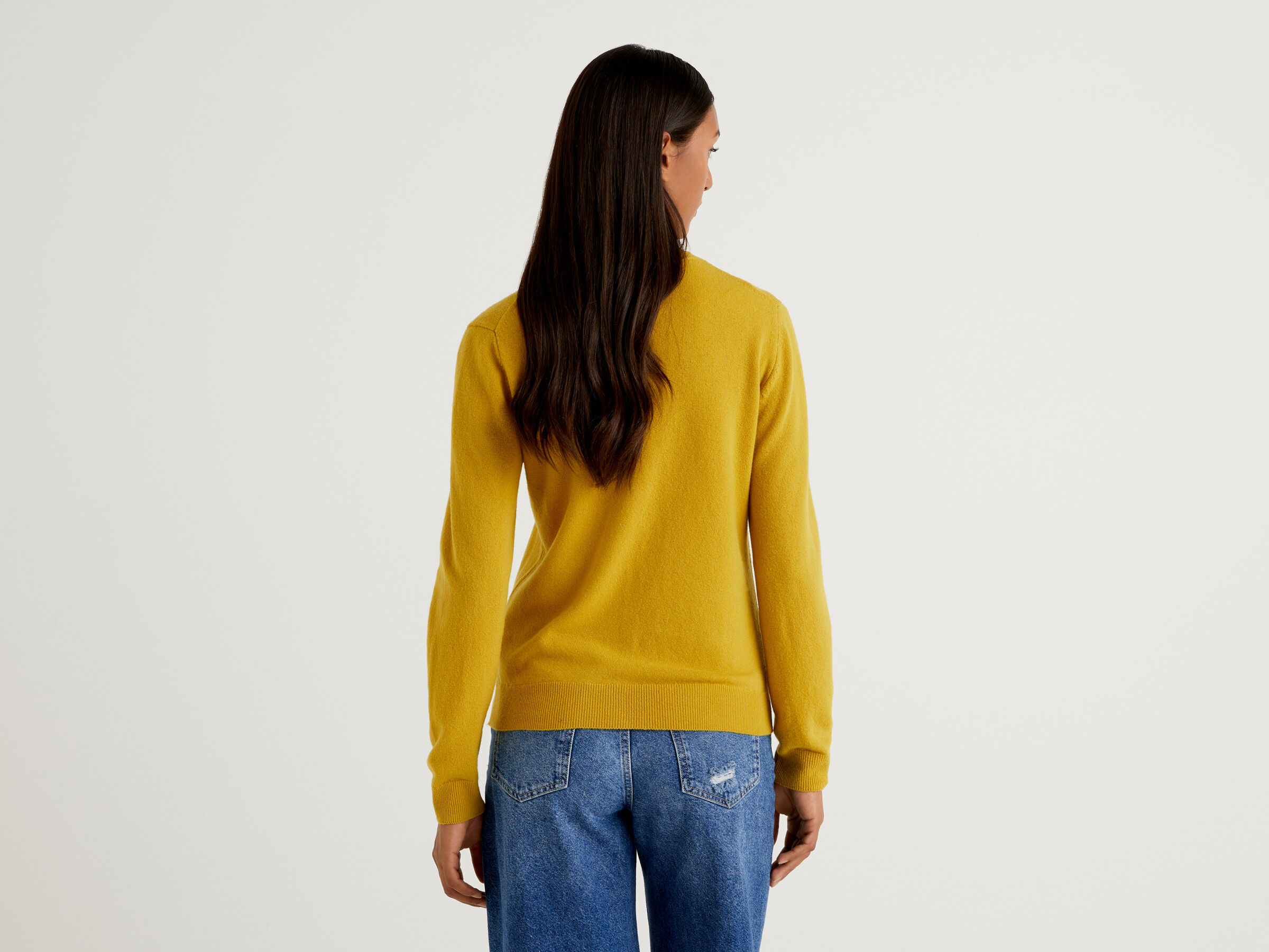 Strickjacke aus reiner Schurwolle mit Rundausschnitt image number 2