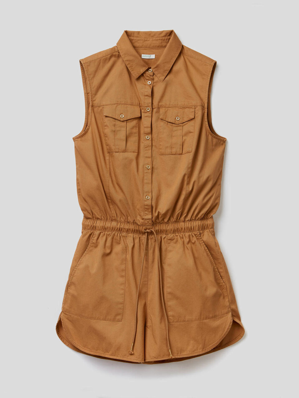 Kurzer Safari-Jumpsuit image number 1