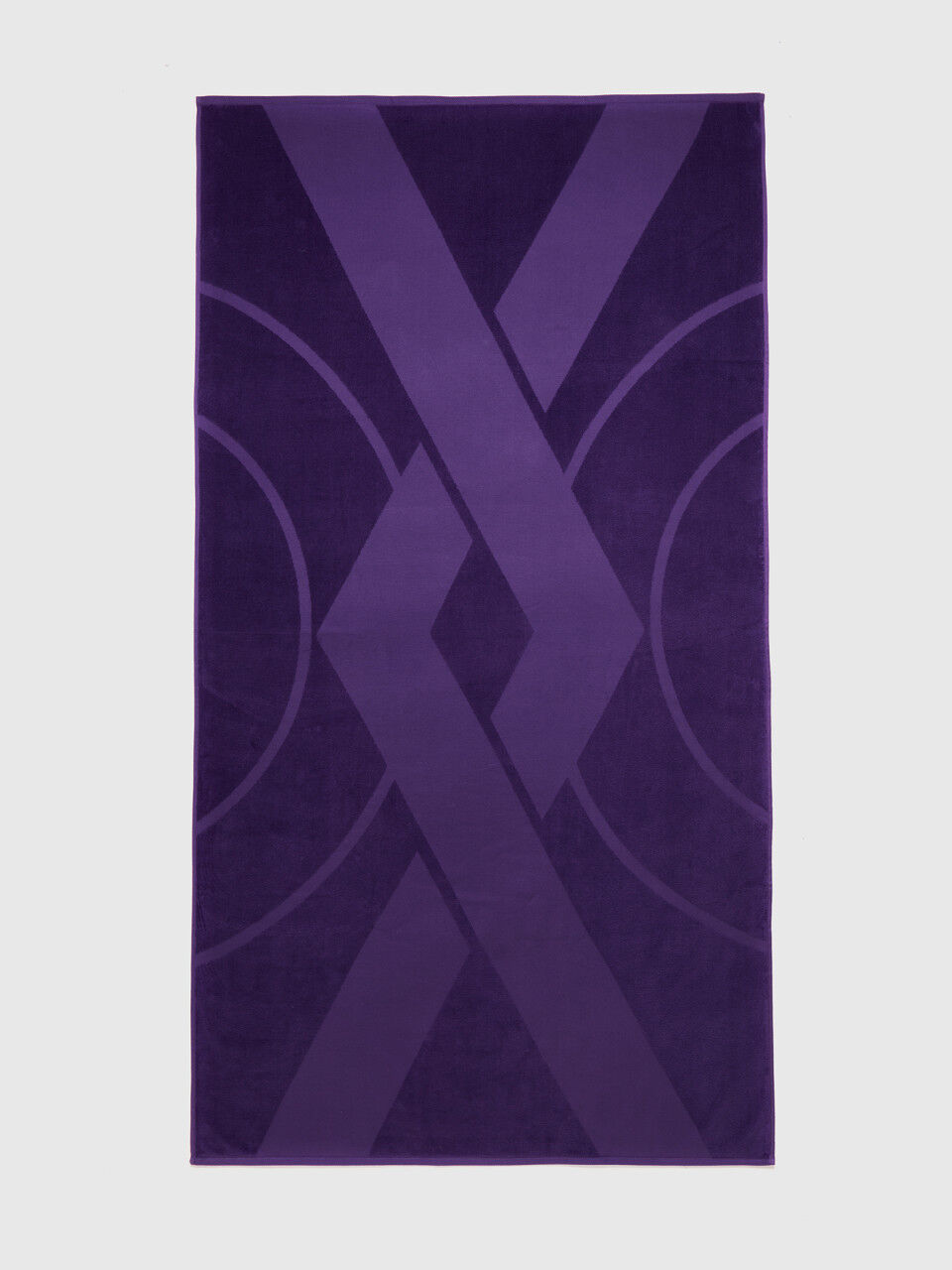 Strandtuch mit Jacquard-Logo