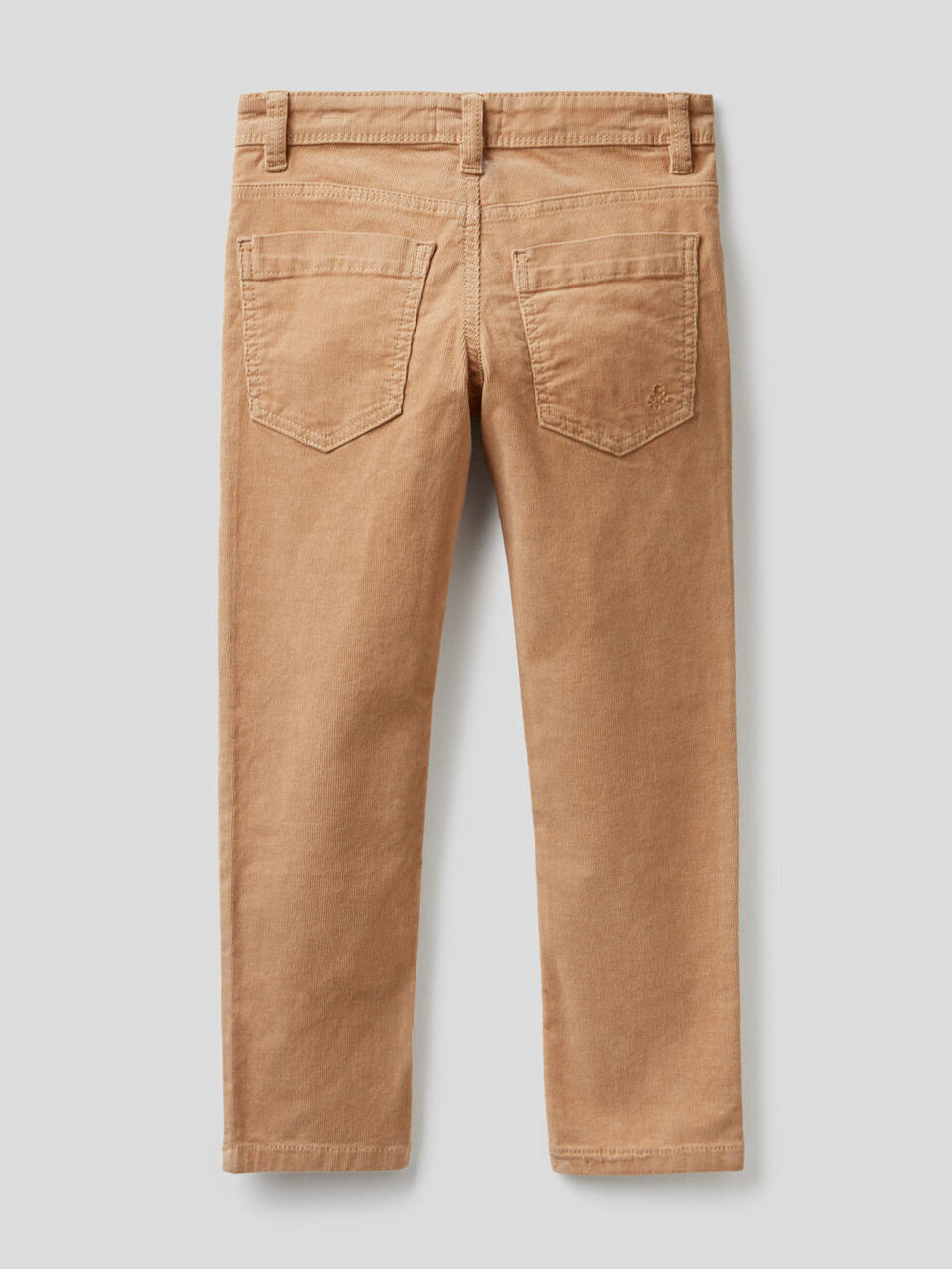 Slim-Fit-Hose aus stretchigem Samt image number 2