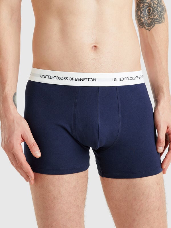 Stretch-Boxershorts aus Baumwolle Herren