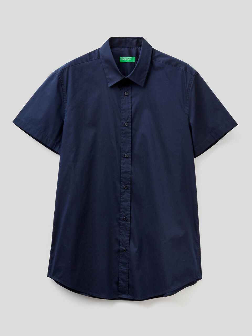 Slim-Fit-Hemd mit kurzen Ärmeln image number 1