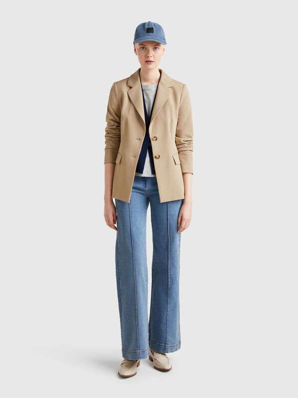 Jenas-Flare-Fit mit hoher Taille Damen