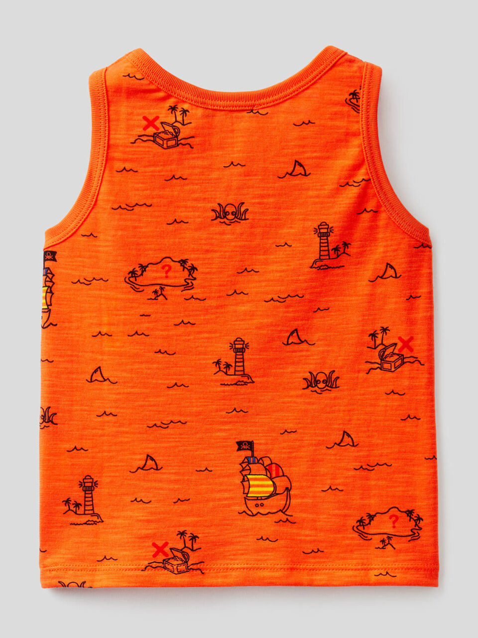 Tank-Top mit Schatzinsel-Print image number 2