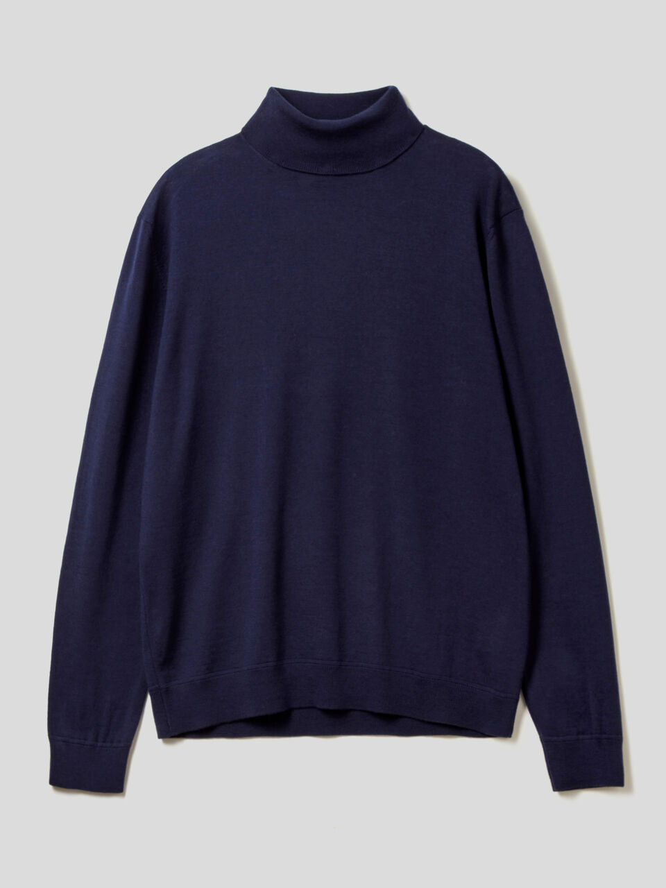 Rollkragenpullover aus reiner Schurwolle image number 1