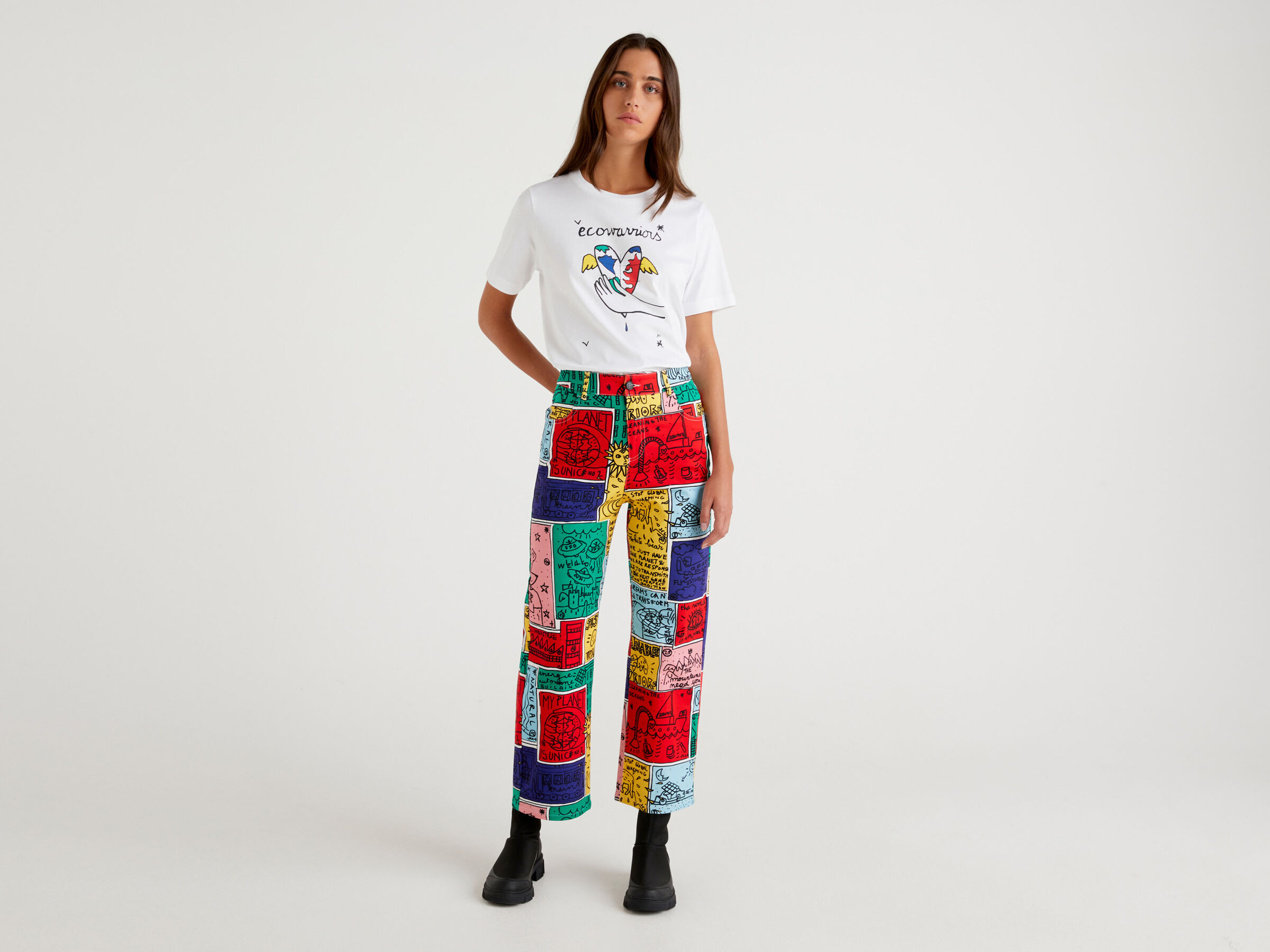 T-Shirt mit Print JCCxUCB image number 3