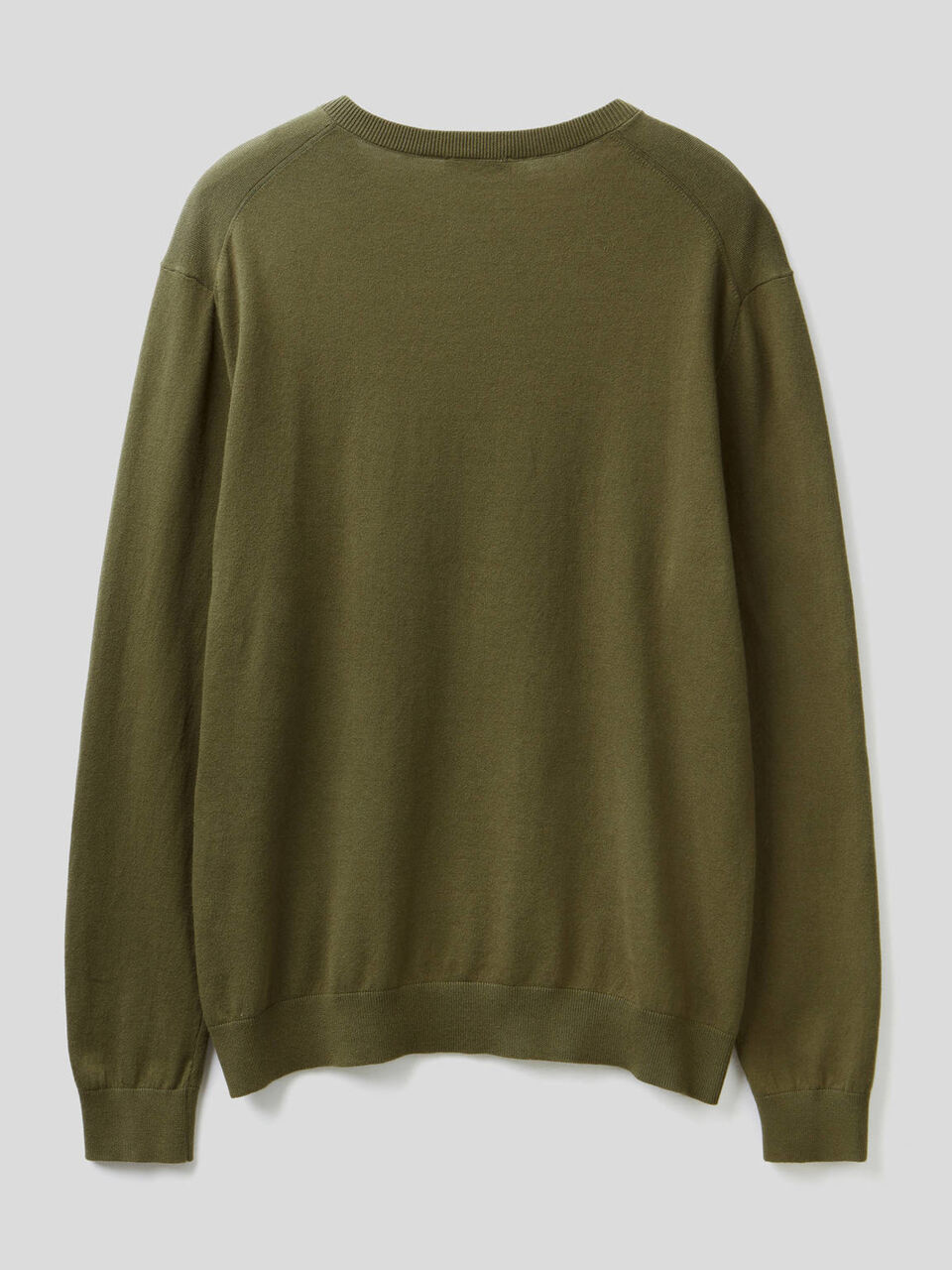 Pullover mit V-Ausschnitt in einer Baumwollmischung image number 2