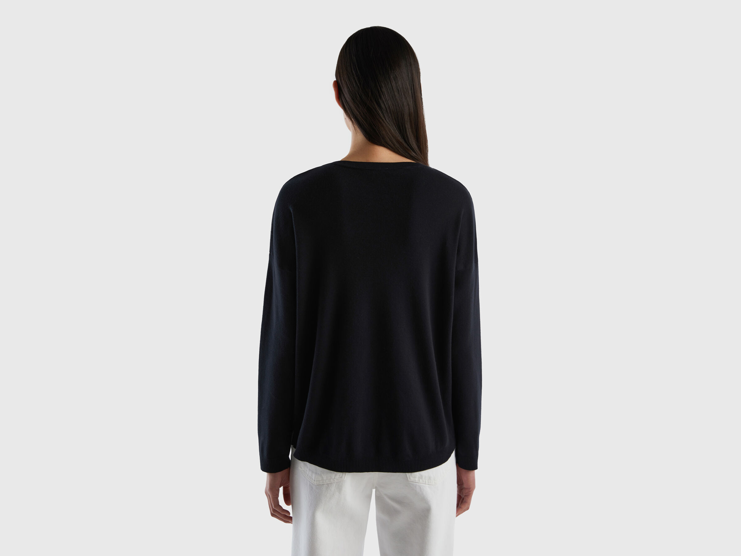 Pulli aus Baumwolle mit Rundhalsausschnitt image number 2
