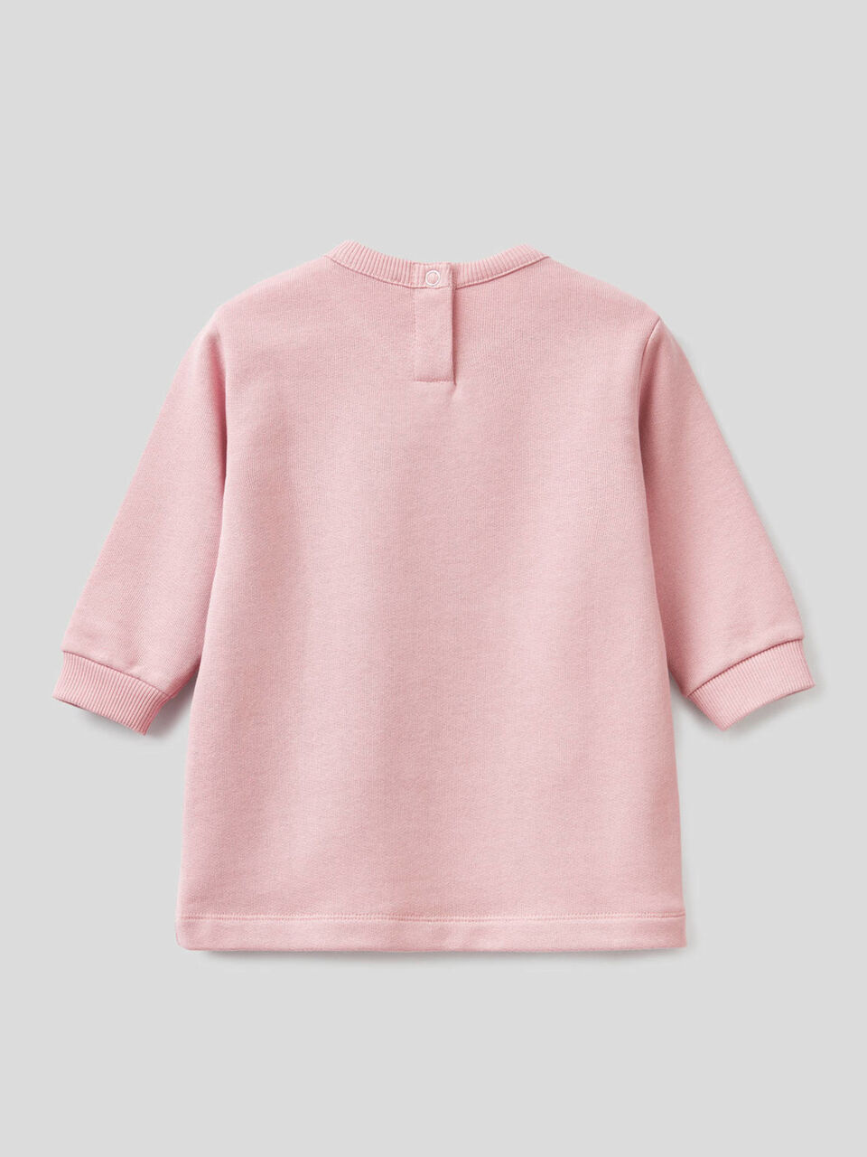 Kleid aus Sweatstoff in reiner Baumwolle image number 2