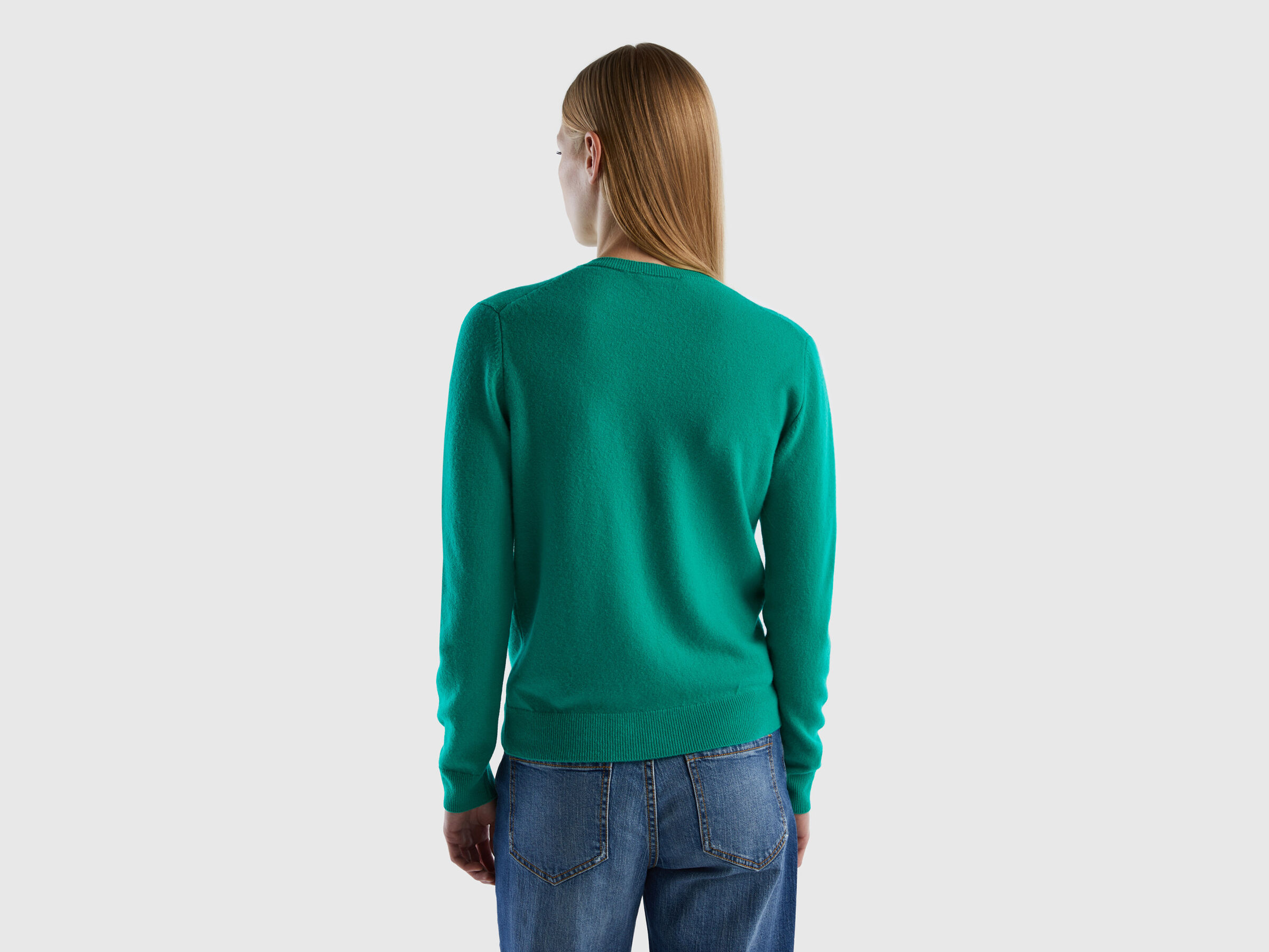 Strickjacke aus reiner Schurwolle mit Rundausschnitt image number 2