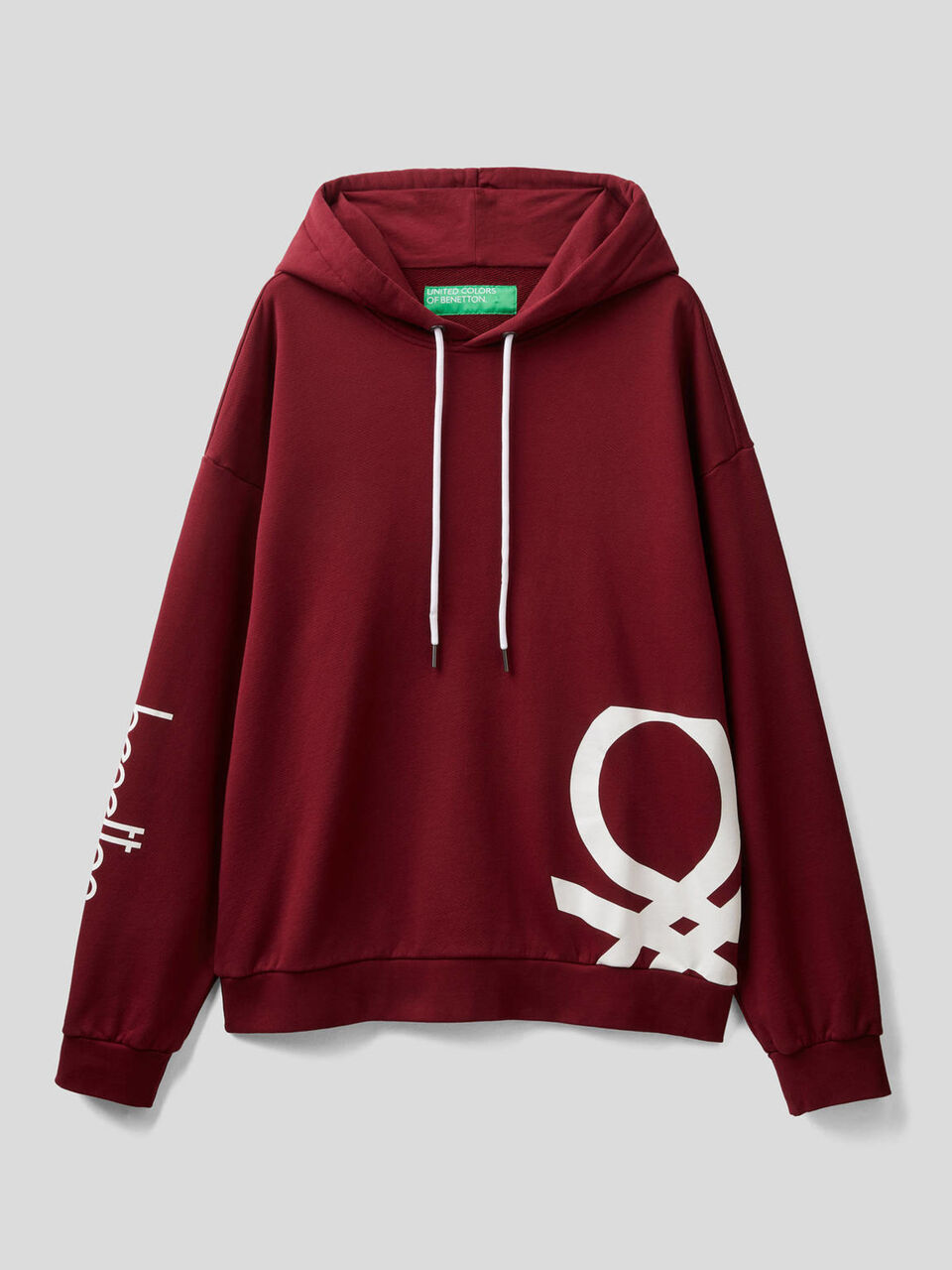 Sweatshirt aus Bio-Baumwolle mit Logoprint image number 1