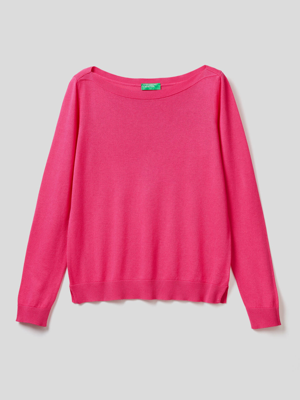 Pulli mit U-Boot-Ausschnitt Damen image number 1