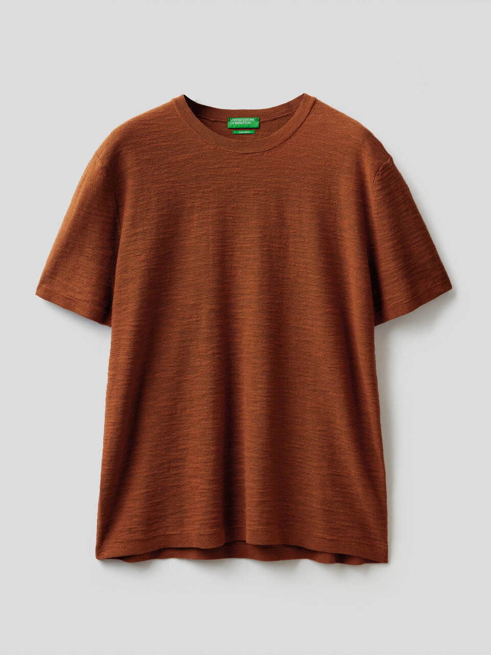 Trikotshirt aus gemischtem Leinen image number 1