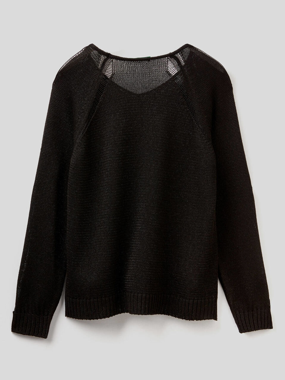 Pullover mit Detail in Form von großen Mustern image number 2