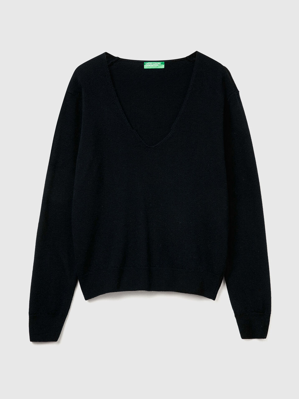 V NECK SWEATER L/S Damen image number 1