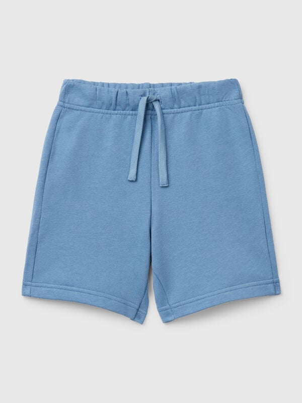 Bermudashorts aus Baumwollfleece Jungen