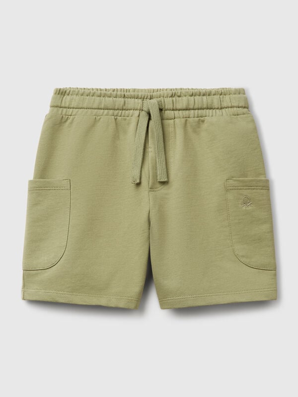 Cargo-Shorts aus Baumwolle Jungen