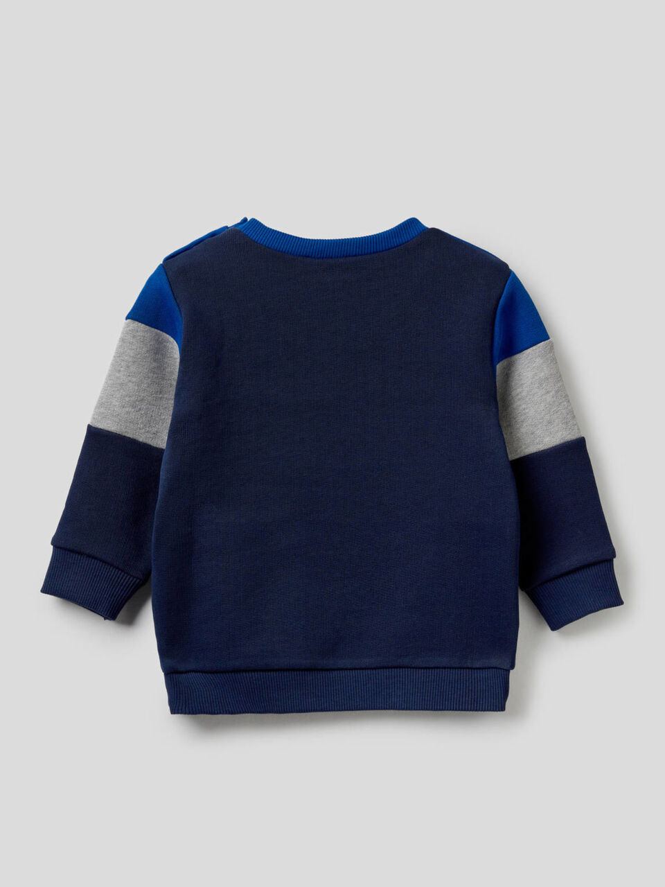 Sweatshirt aus Bio-Baumwolle mit Farbblöcken image number 2