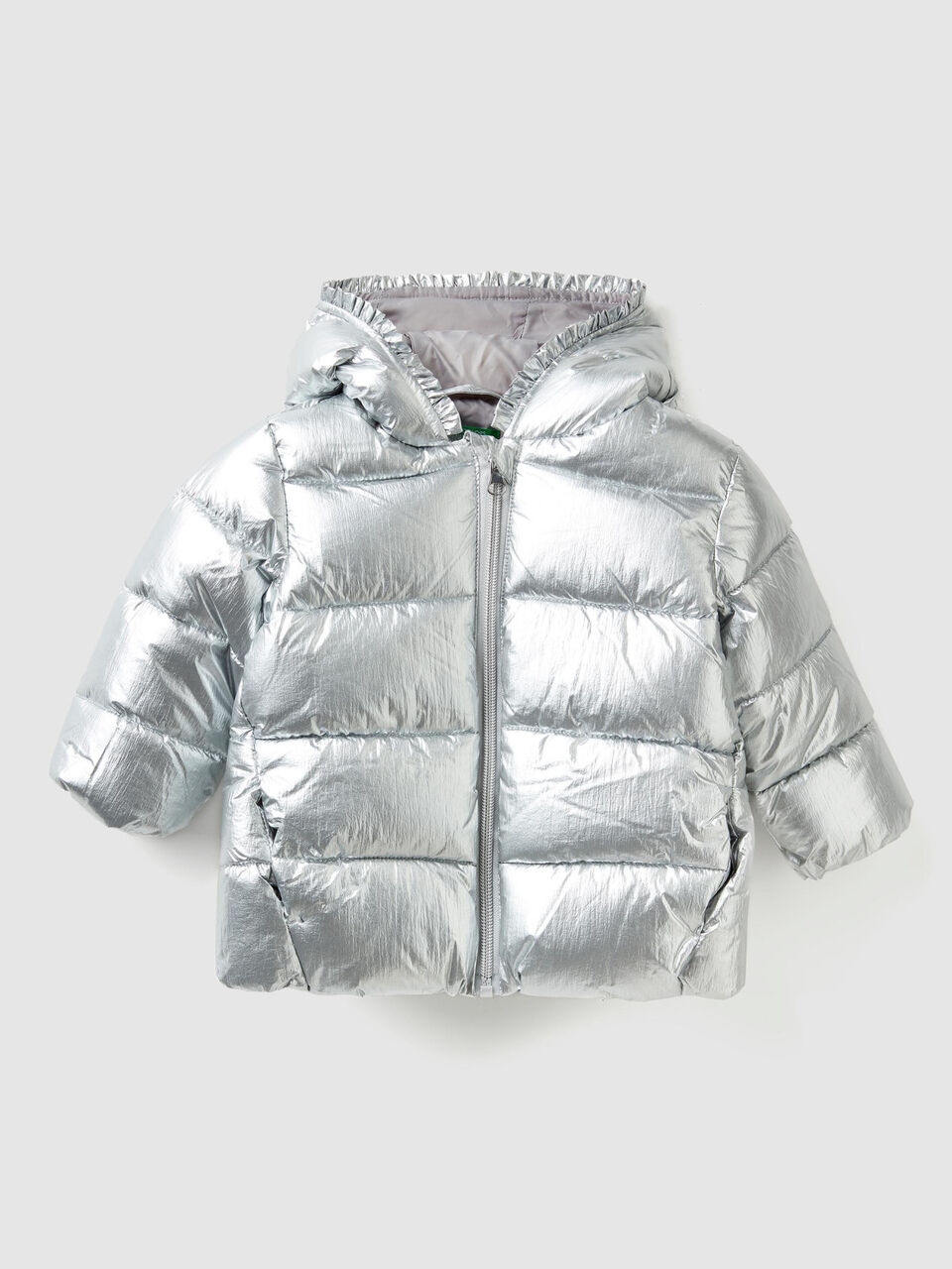 Silberfarbene Jacke image number 1