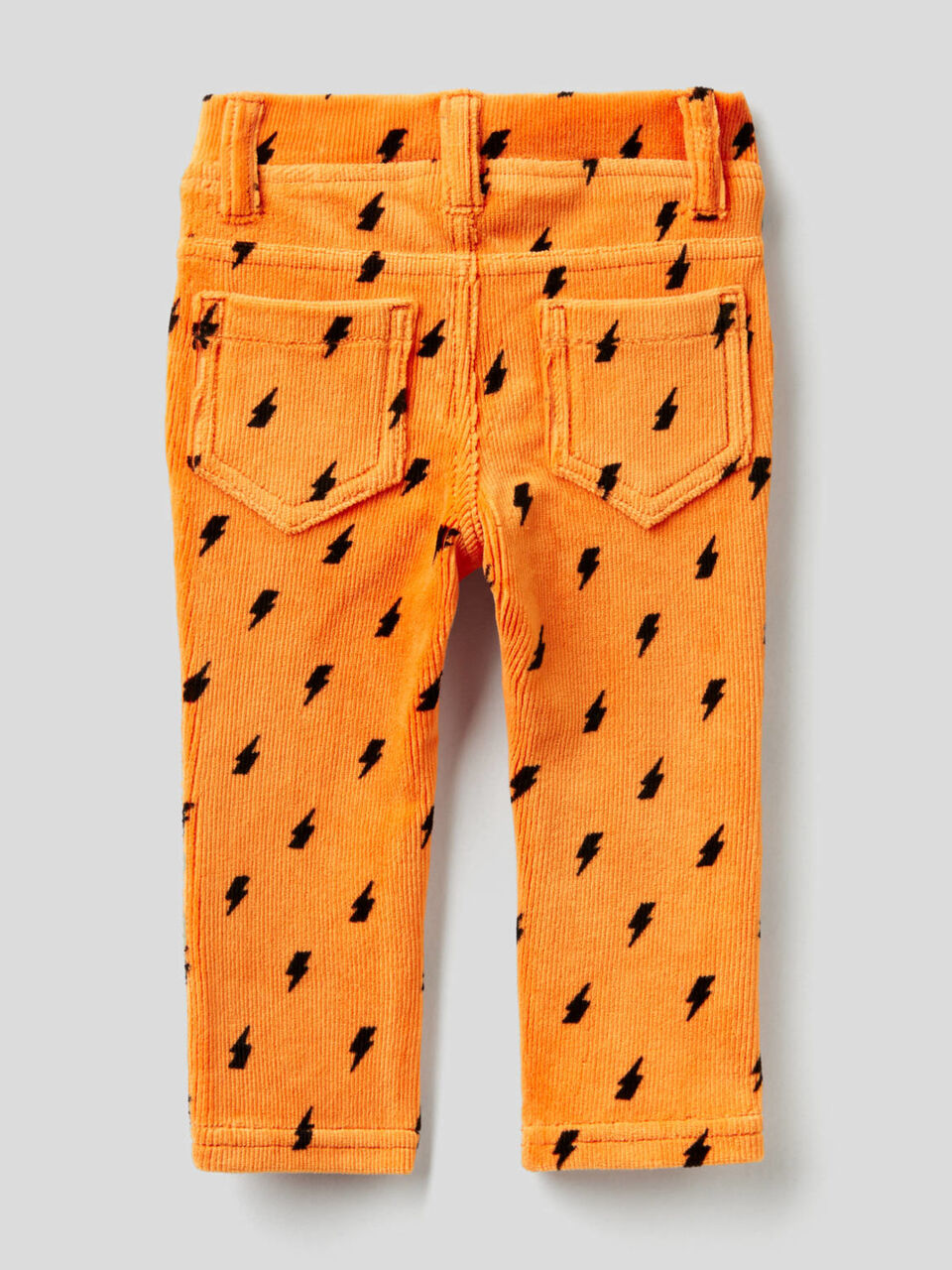 Jeggings aus Chenille mit Print image number 2