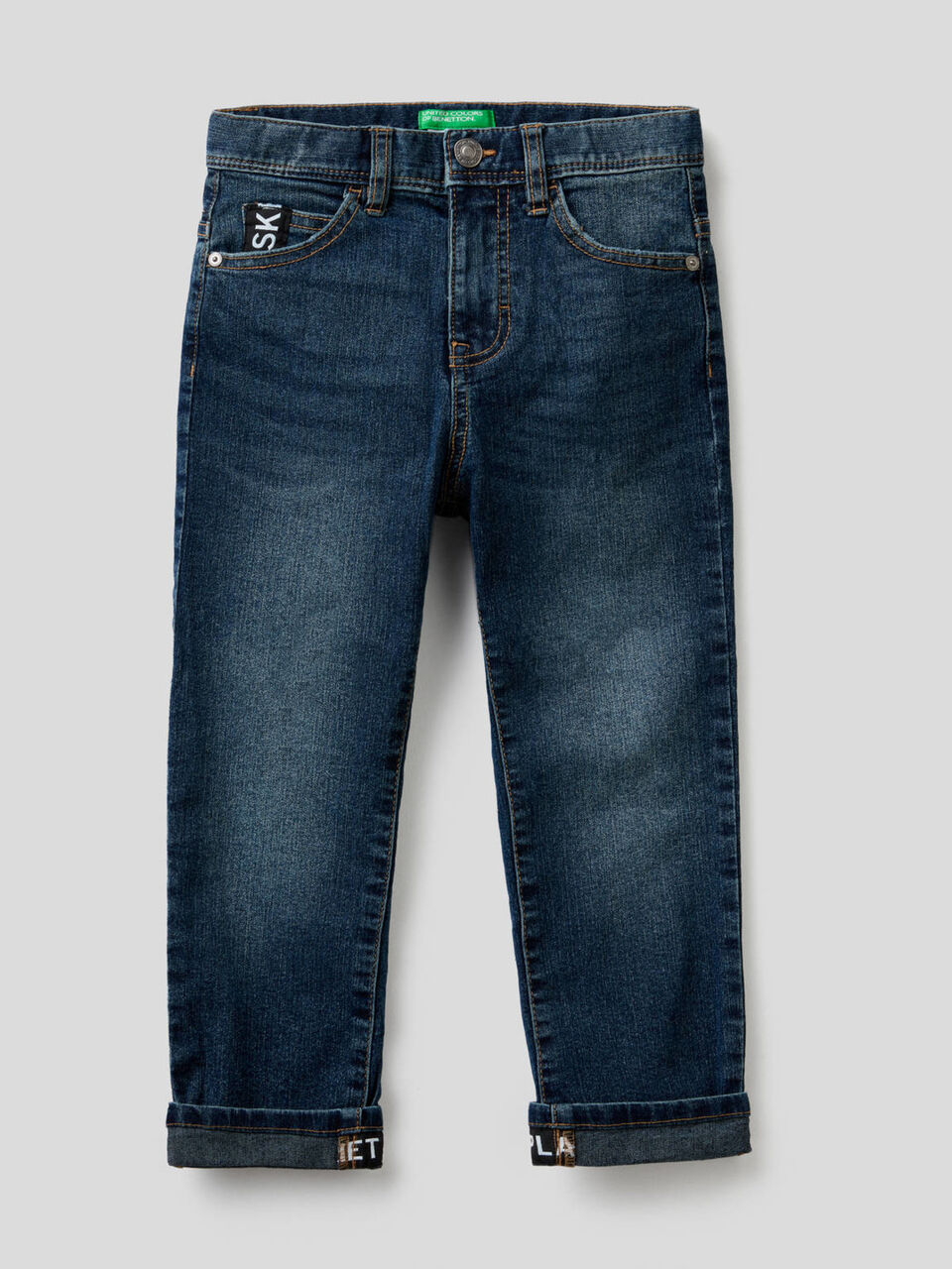 Five-Pocket-Jeans im Straight Fit image number 1