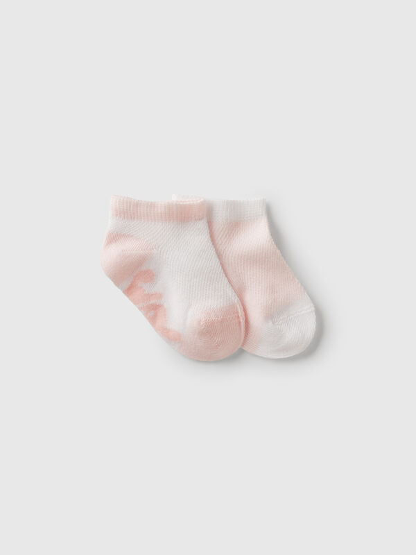 Zweifarbiges Sockenset Newborn