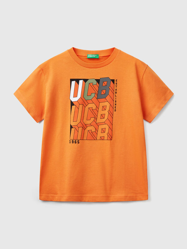 Kurzarm-T-Shirt aus 100% Baumwolle Jungen