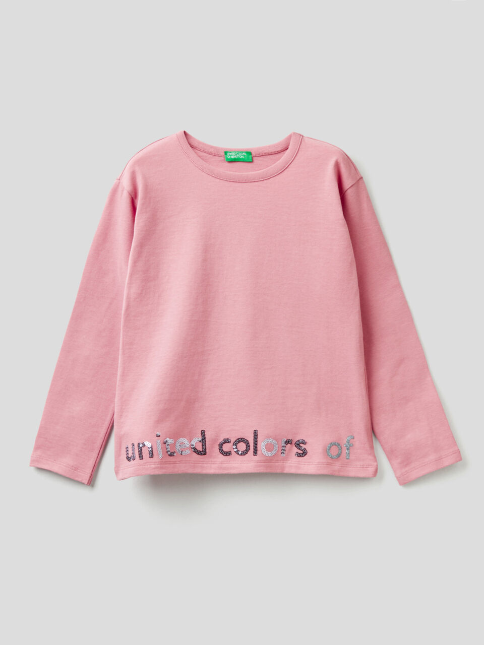 T-Shirt mit Pailletten-Details image number 1