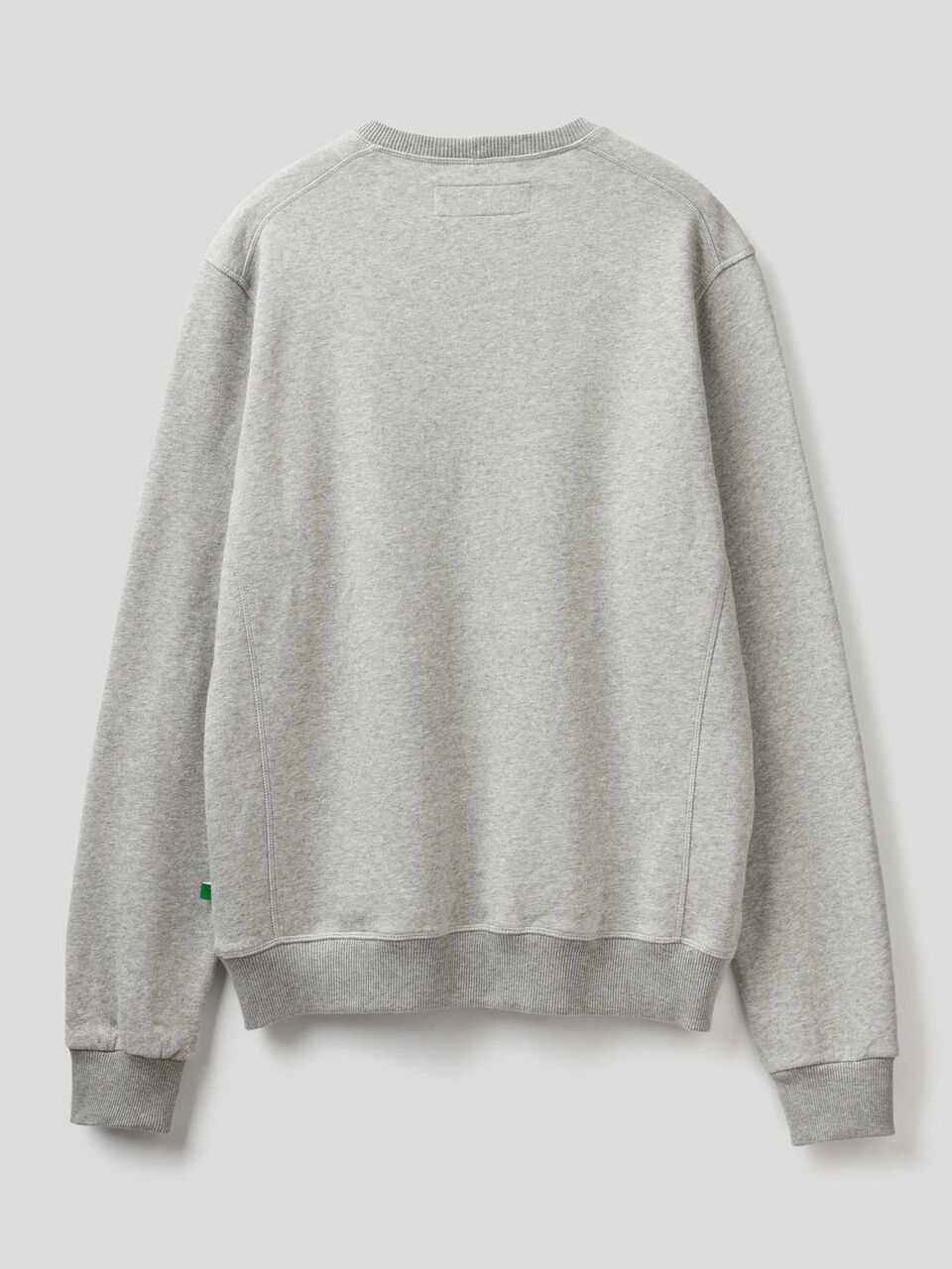 Sweatshirt mit Denim-Effekt und Rundausschnitt image number 2