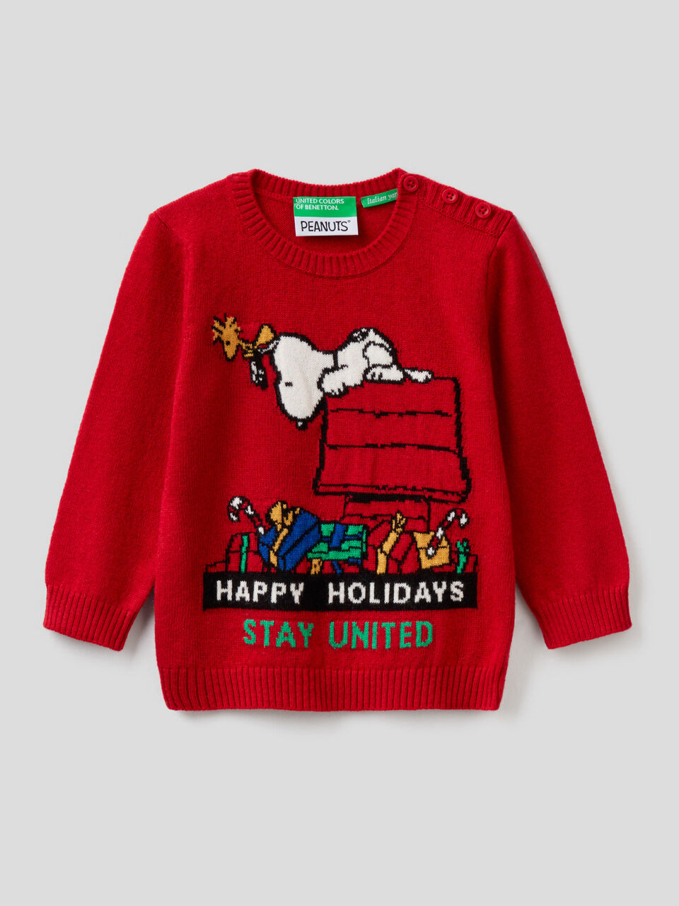 Peanuts-Pullover aus einer Wollmischung image number 1