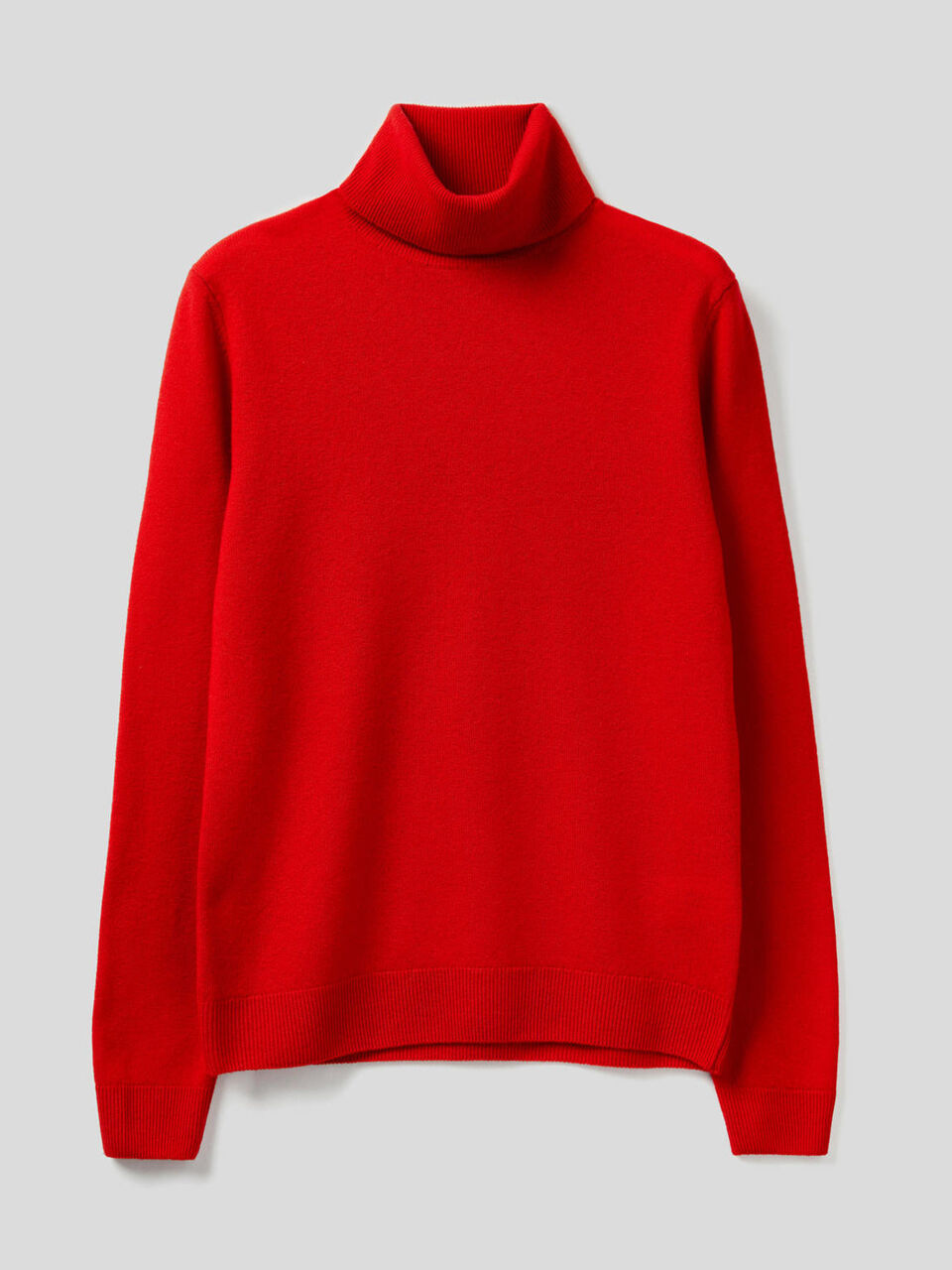 Rollkragenpullover aus reiner Schurwolle image number 1