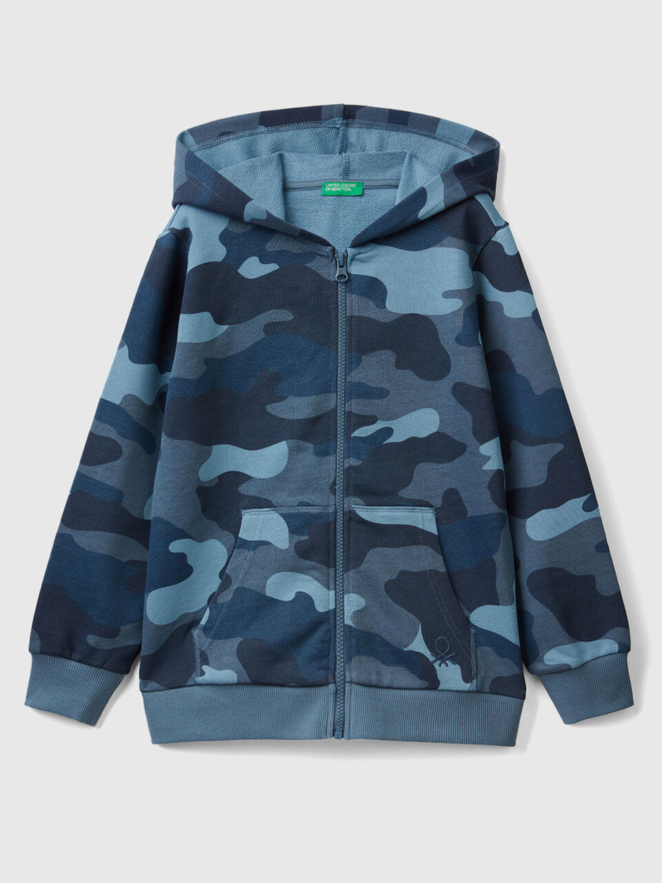 Camouflage-Sweatshirt aus 100% Baumwolle image number 1