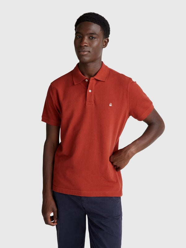 Poloshirt mit normaler Passform Herren