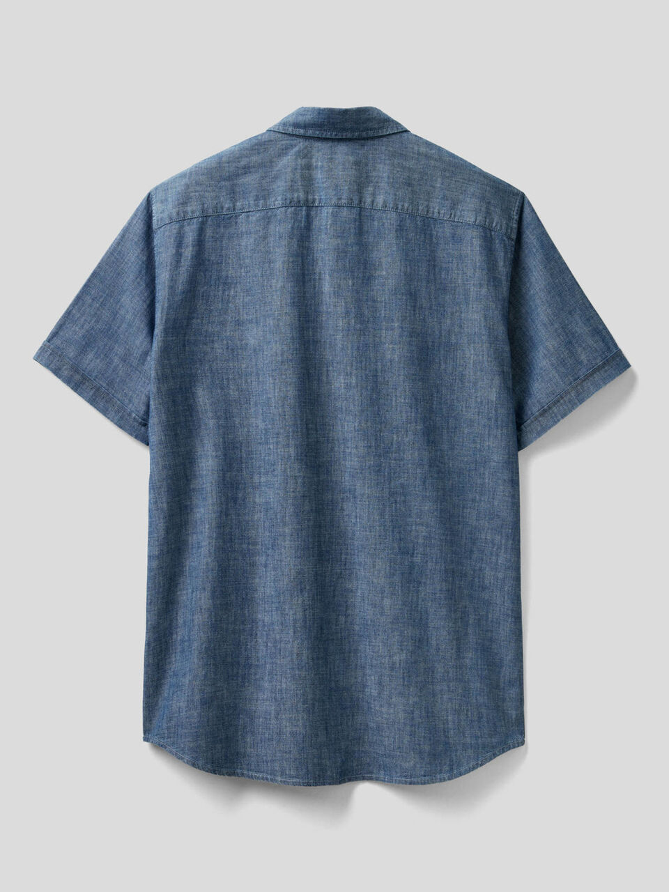 Hemd mit Jeans-Effekt und kurzen Ärmeln image number 2